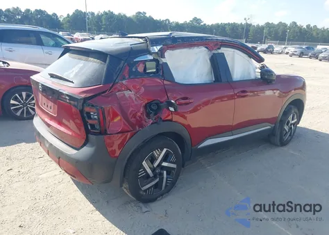 2025 Nissan Kicks Sv Fwd from USA, damaged, VIN 3N8AP6CA6SL370516